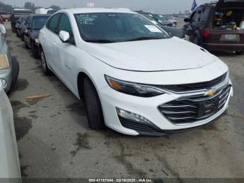  Salvage Chevrolet Malibu