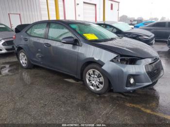  Salvage Toyota Corolla