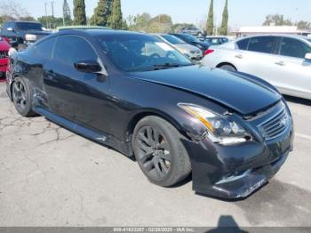  Salvage INFINITI G37