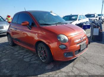  Salvage FIAT 500