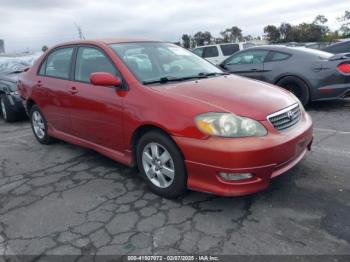  Salvage Toyota Corolla