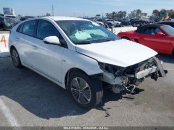  Salvage Hyundai Ioniq