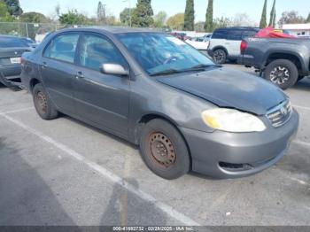  Salvage Toyota Corolla