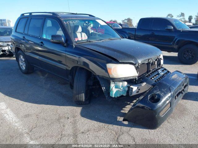  Salvage Toyota Highlander