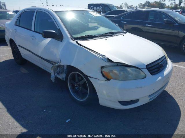  Salvage Toyota Corolla