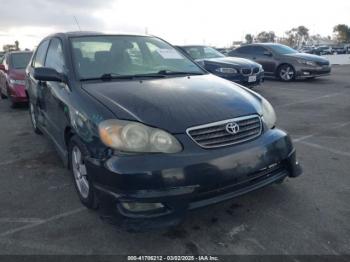  Salvage Toyota Corolla