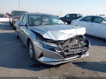  Salvage Hyundai ELANTRA