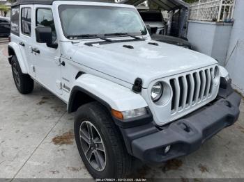  Salvage Jeep Wrangler