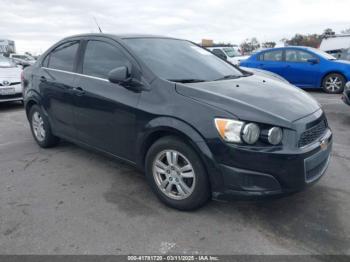  Salvage Chevrolet Sonic