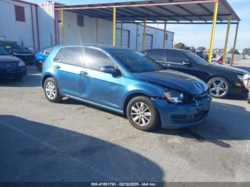  Salvage Volkswagen Golf