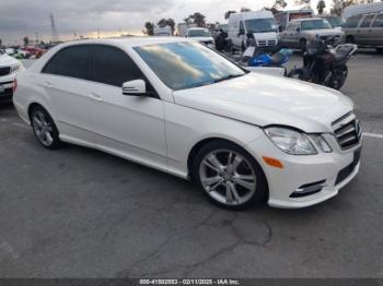  Salvage Mercedes-Benz E-Class