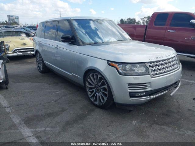  Salvage Land Rover Range Rover