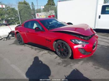  Salvage Maserati GranTurismo