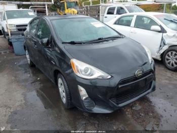  Salvage Toyota Prius c