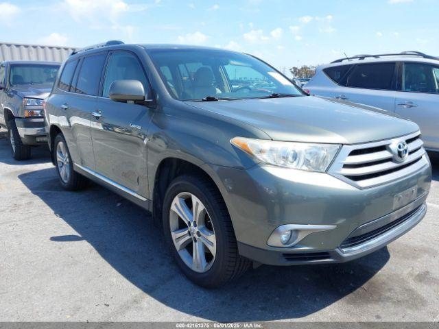  Salvage Toyota Highlander