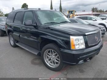  Salvage Cadillac Escalade