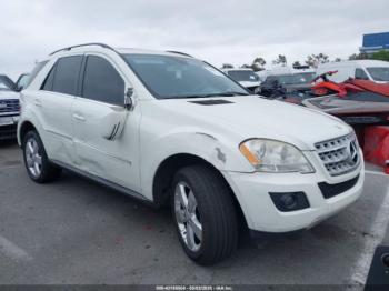  Salvage Mercedes-Benz M-Class