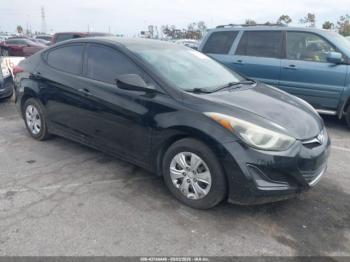  Salvage Hyundai ELANTRA