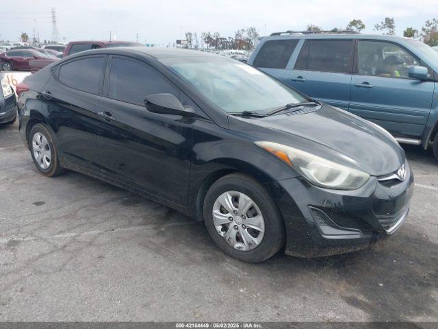  Salvage Hyundai ELANTRA