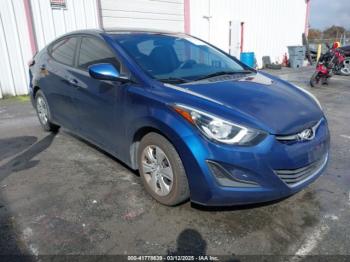  Salvage Hyundai ELANTRA