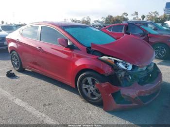  Salvage Hyundai ELANTRA