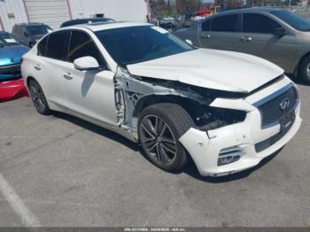  Salvage INFINITI Q50 Hybrid