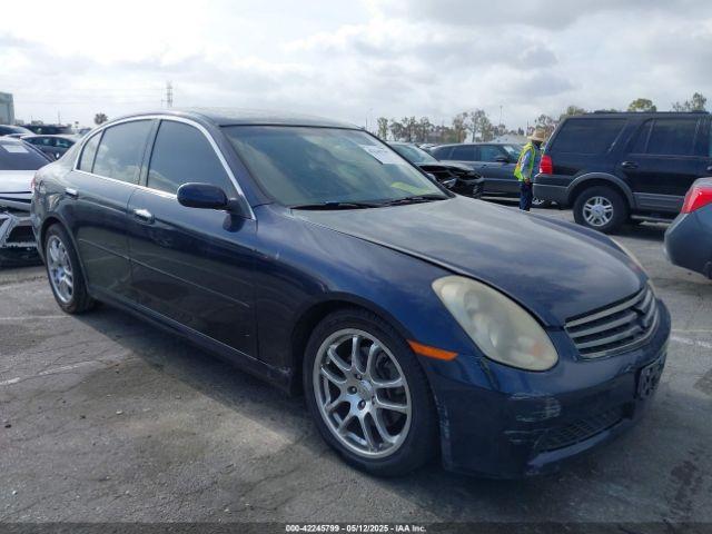  Salvage INFINITI G35