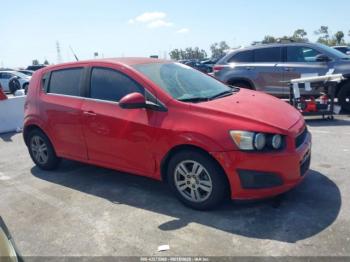  Salvage Chevrolet Sonic