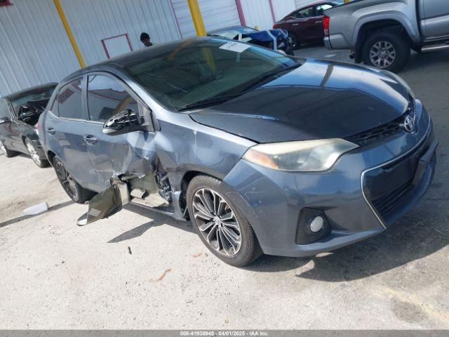  Salvage Toyota Corolla