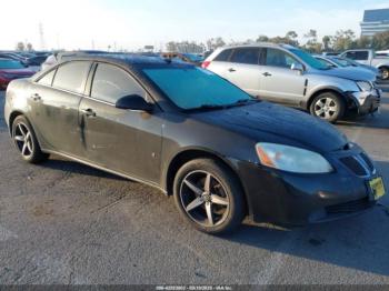  Salvage Pontiac G6