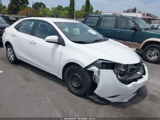 Salvage Toyota Corolla