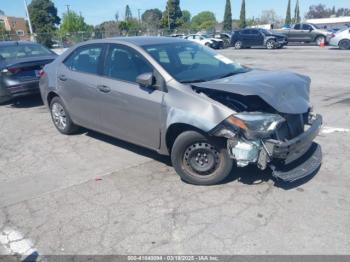  Salvage Toyota Corolla