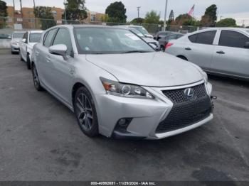  Salvage Lexus Ct