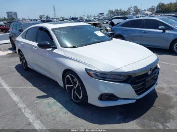  Salvage Honda Accord