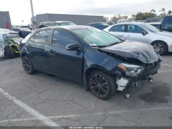  Salvage Toyota Corolla