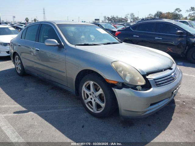  Salvage INFINITI G35
