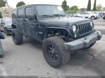  Salvage Jeep Wrangler
