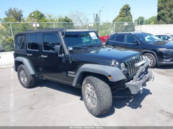  Salvage Jeep Wrangler