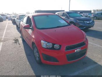  Salvage Chevrolet Sonic