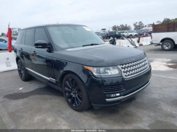  Salvage Land Rover Range Rover
