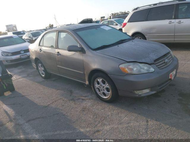  Salvage Toyota Corolla