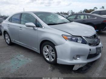  Salvage Lexus HS 250h