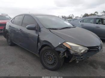  Salvage Toyota Corolla