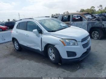  Salvage Chevrolet Trax