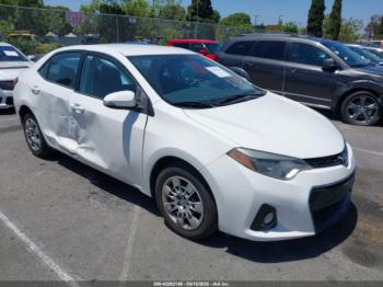  Salvage Toyota Corolla