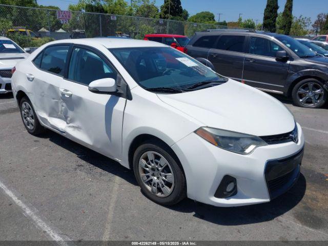  Salvage Toyota Corolla