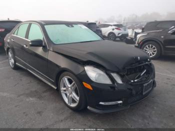 Salvage Mercedes-Benz E-Class