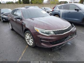  Salvage Kia Optima