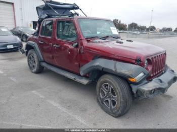 Salvage Jeep Wrangler