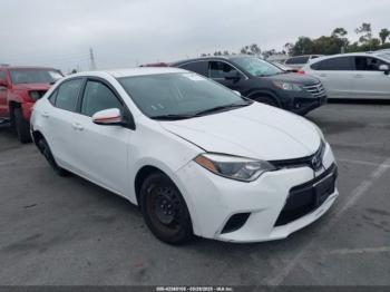  Salvage Toyota Corolla